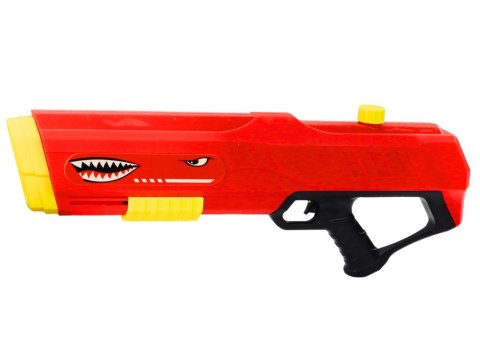 Duży Pistolet Na Wodę Rekin Pompka Czerwony 57cm Duży Pistolet Na Wodę Rekin Pompka Czerwony 57cm