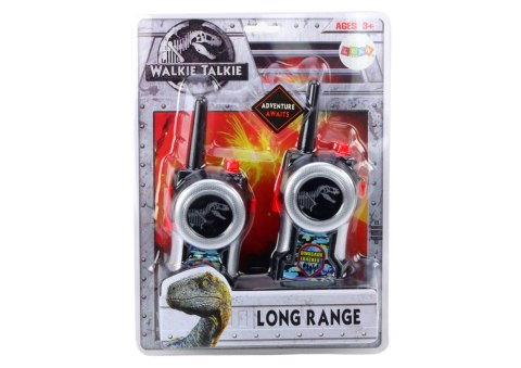 Krótkofalówki Walkie- Talkie Tropiciel Dinozaurów 30-80m Zasięgu Krótkofalówki Walkie- Talkie Tropiciel Dinozaurów 30-80m Zasięgu