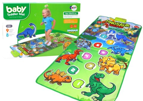 Mata Taneczna Edukacyjna Interaktywna Dinozaury Dźwięki Mata Taneczna Edukacyjna Interaktywna Dinozaury Dźwięki
