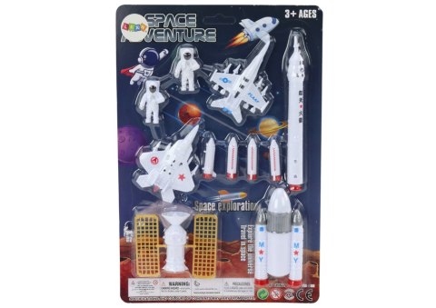 Zestaw Figurek Kosmicznych Astronauci Rakiety 11El Zestaw Figurek Kosmicznych Astronauci Rakiety 11El