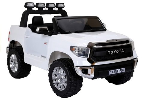Auto na Akumulator Toyota Tundra Biała Auto na Akumulator Toyota Tundra Biała