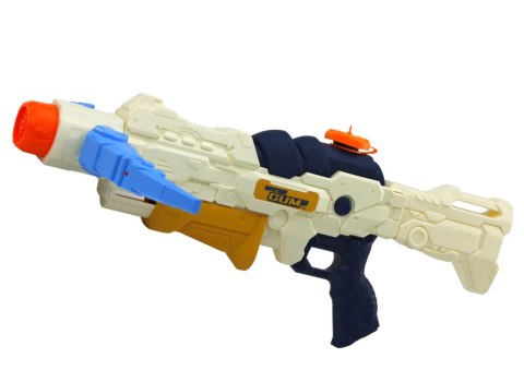 Pistolet Karabin Na Wodę Szary Rozkładane Ramię 1000 ml Zasięg 8m Pistolet Karabin Na Wodę Szary Rozkładane Ramię 1000 ml Zasięg 8m
