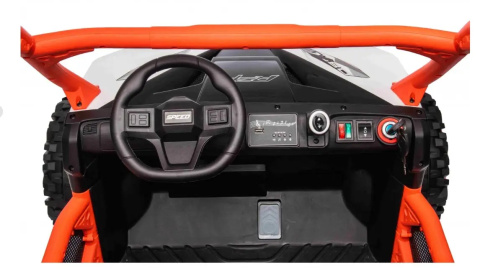 Pojazd Farmer Truck UTV Racing Niebieski