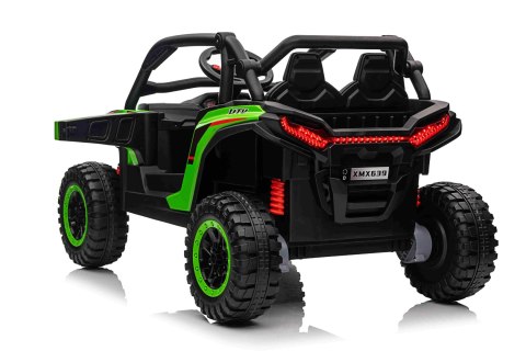 Auto na akumulator Buggy 4x4 KCK Zielony 2x45W 24V Auto na akumulator Buggy 4x4 KCK Zielony 2x45W 24V