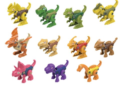 Jaja Dinozaurów Do Skręcania 12 Sztuk Zestaw Kolorowe Jaja Dinozaurów Do Skręcania 12 Sztuk Zestaw Kolorowe