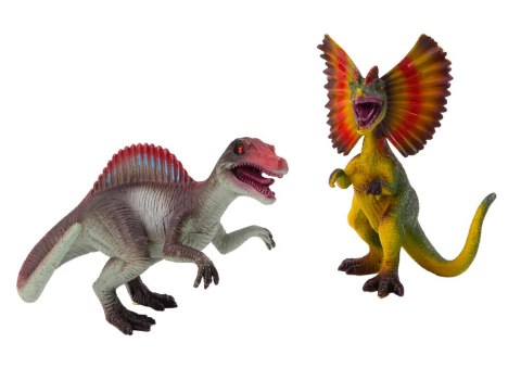 Figurki Dinozaurów Spinozaur Dilofozaur Zestaw 2el Figurki Dinozaurów Spinozaur Dilofozaur Zestaw 2el