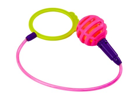 Skakanka Skipper Hula Hop Na Nogę Różowa Diody LED Skakanka Skipper Hula Hop Na Nogę Różowa Diody LED