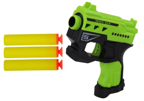 Mini Pistolet Na Strzałki Piankowe Z Przyssawkami Zielony Mini Pistolet Na Strzałki Piankowe Z Przyssawkami Zielony