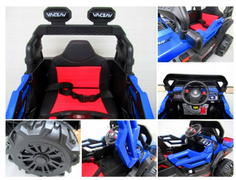 Buggy X8n niebieski, Autko na akumulatorMiękki Fotelik Buggy X8n niebieski, Autko na akumulatorMiękki Fotelik
