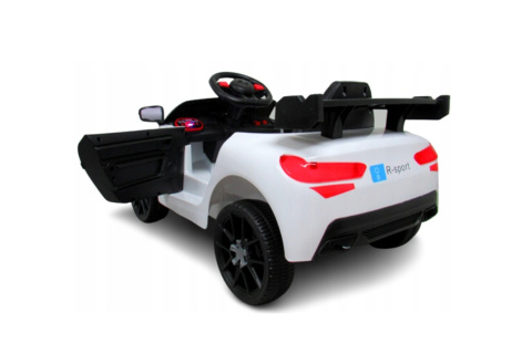 Cabrio A1 Biały, autko na akumulator, funkcja bujania, PILOT Cabrio A1 Biały, autko na akumulator, funkcja bujania, PILOT