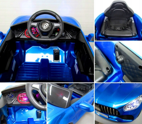Cabrio B3 NIEBIESKI lakierowany Auto na akumulator Cabrio B3 NIEBIESKI lakierowany Auto na akumulator