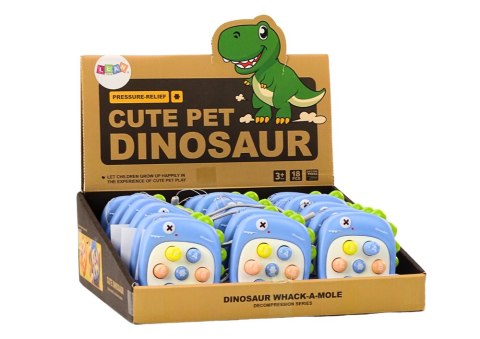 Gra Zręcznościowa Whack A Mole Literki Dinozaur Zielona Gra Zręcznościowa Whack A Mole Literki Dinozaur Zielona
