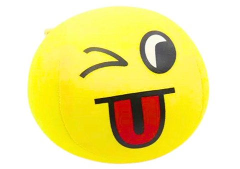 Miękka Piłeczka Piłka Buźka Emoji Żółta 9cm Miękka Piłeczka Piłka Buźka Emoji Żółta 9cm