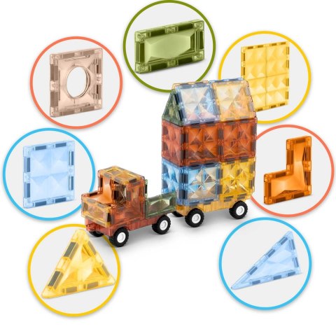 Klocki magnetyczne RK-766 Ricokids Klocki magnetyczne RK-766 Ricokids