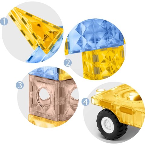 Klocki magnetyczne RK-766 Ricokids Klocki magnetyczne RK-766 Ricokids