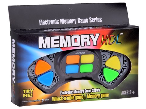 Gra elektroniczna Memory kolorowe przyciski zapamiętywanie kolorów GR0690 Gra elektroniczna Memory kolorowe przyciski zapamiętywanie kolorów GR0690