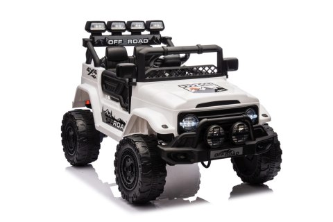 AUto na akumulator Pojazd Off-Road CLIMBER Biały 4x4 AUto na akumulator Pojazd Off-Road CLIMBER Biały 4x4