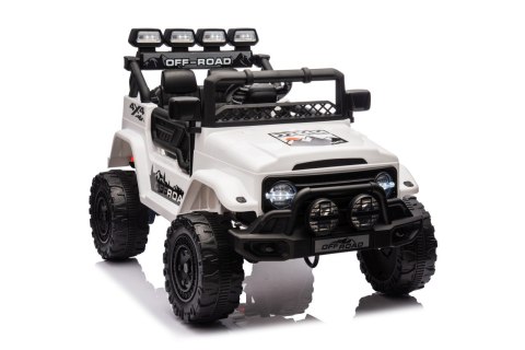 AUto na akumulator Pojazd Off-Road CLIMBER Biały 4x4 AUto na akumulator Pojazd Off-Road CLIMBER Biały 4x4