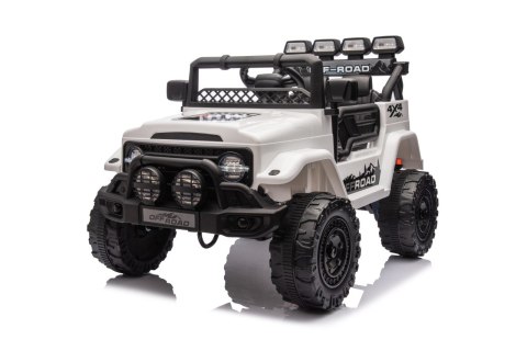 AUto na akumulator Pojazd Off-Road CLIMBER Biały 4x4 AUto na akumulator Pojazd Off-Road CLIMBER Biały 4x4