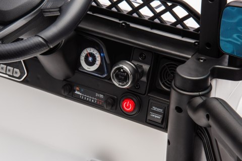 AUto na akumulator Pojazd Off-Road CLIMBER Biały 4x4 AUto na akumulator Pojazd Off-Road CLIMBER Biały 4x4