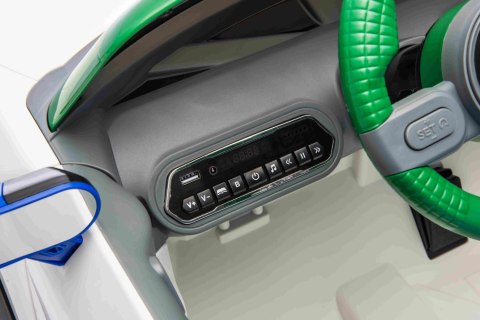 Auto na akumulator Pojazd Mini Concept Aceman Biały 4x4