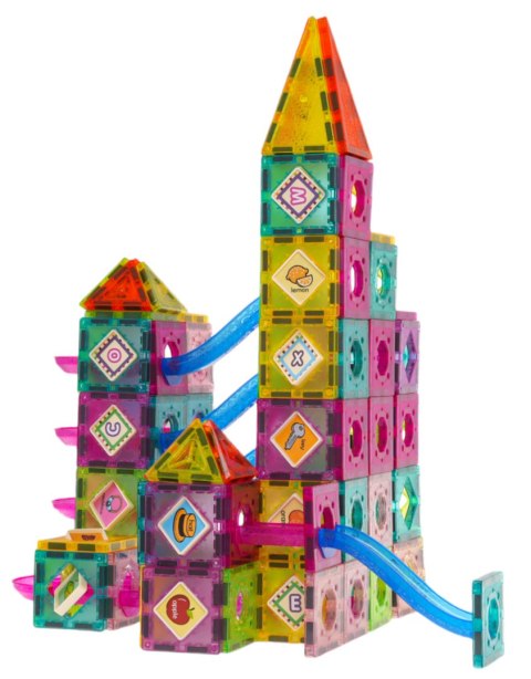 Klocki Magnetyczne Zamek Tor Kulka 226el. Klocki Magnetyczne Zamek Tor Kulka 226el.