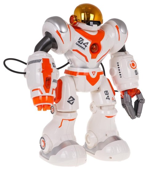 Wielofunkcyjny Robot Pomarańczowo Biały R/C Wielofunkcyjny Robot Pomarańczowo Biały R/C