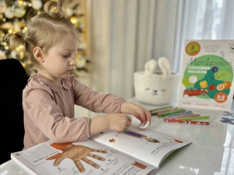 Kapitan Nauka Elementarz malucha 2-3 lat Montessori łamigłówki KS1016 Kapitan Nauka Elementarz malucha 2-3 lat Montessori łamigłówki KS1016