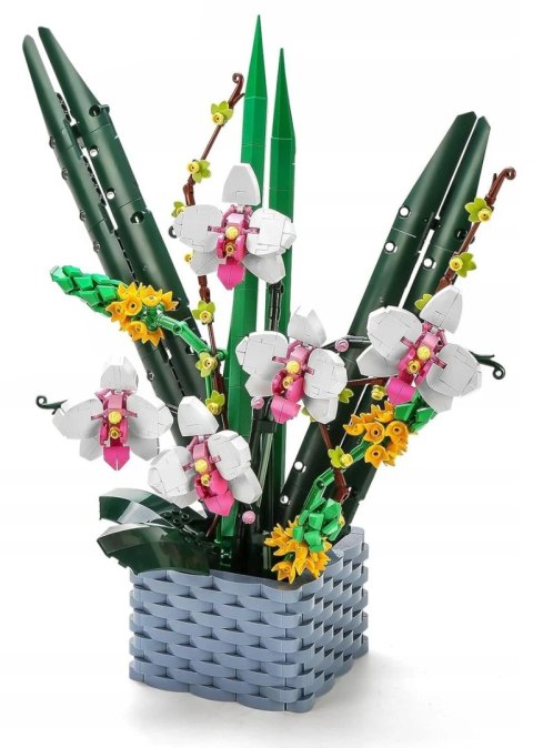 KLOCKI TECHNICZNE dla dzieci KONSTRUKCYJNE 1158 elementy BUKIET ORCHIDEA KLOCKI TECHNICZNE dla dzieci KONSTRUKCYJNE 1158 elementy BUKIET ORCHIDEA