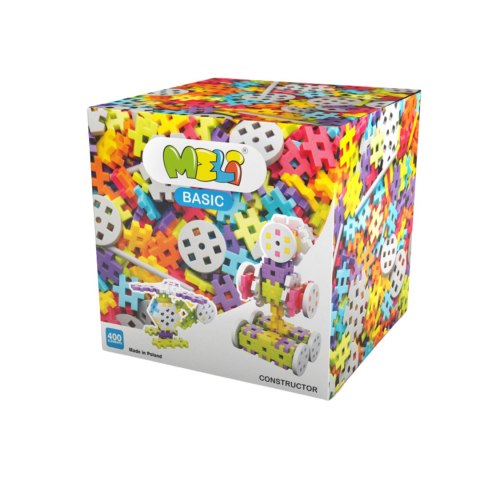 Kolorowe Klocki Konstrukcyjne Zestaw Basic 400 Elementów Puzzle Kolorowe Klocki Konstrukcyjne Zestaw Basic 400 Elementów Puzzle