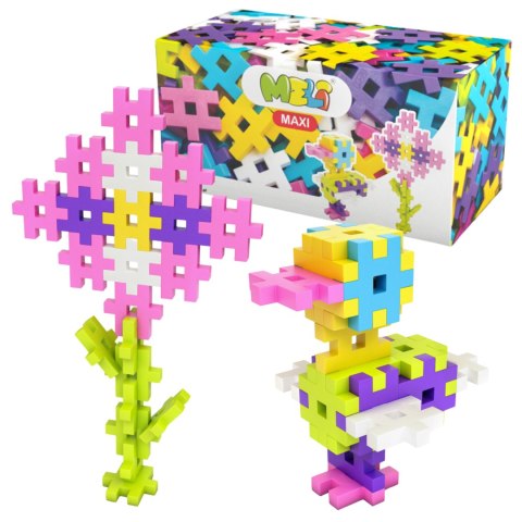 Zestaw Klocków Konstrukcyjnych Maxi Pink 50 Elementów Duże Klocki Puzzle Zestaw Klocków Konstrukcyjnych Maxi Pink 50 Elementów Duże Klocki Puzzle