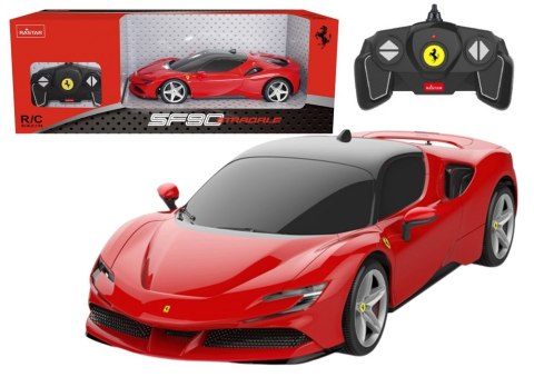 Auto RC Rastar 1:18 Ferrari SF90 Stradale Czerwone Auto RC Rastar 1:18 Ferrari SF90 Stradale Czerwone