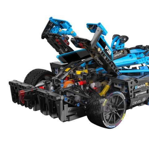 Klocki techniczne CaDA 1667 el. Bolid Formuła E wyścigówka dla dzieci 8+ Klocki techniczne CaDA 1667 el. Bolid Formuła E wyścigówka dla dzieci 8+