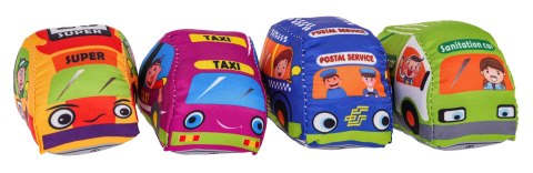 Mata Miasto + Zestaw Miękkich Autek Mata Miasto + Zestaw Miękkich Autek