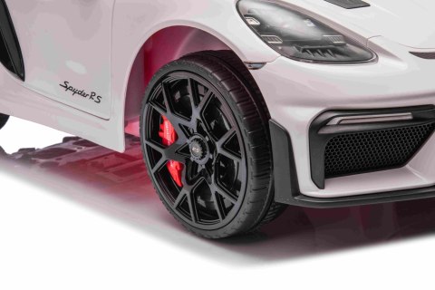 Pojazd Porsche Spyder RS 718 Biały