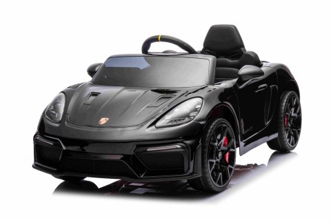Pojazd Porsche Spyder RS 718 Czarny MP4 Pojazd Porsche Spyder RS 718 Czarny MP4