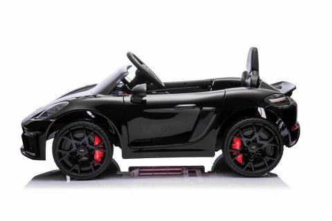 Pojazd Porsche Spyder RS 718 Czarny MP4 Pojazd Porsche Spyder RS 718 Czarny MP4