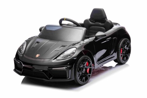 Pojazd Porsche Spyder RS 718 Czarny MP4 Pojazd Porsche Spyder RS 718 Czarny MP4