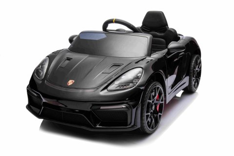 Pojazd Porsche Spyder RS 718 Czarny MP4 Pojazd Porsche Spyder RS 718 Czarny MP4
