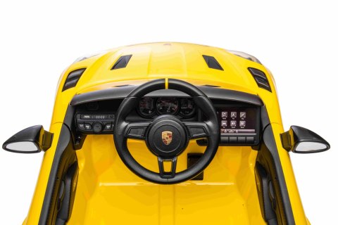 Pojazd Porsche Spyder RS 718 Lakier Żółty Pojazd Porsche Spyder RS 718 Lakier Żółty