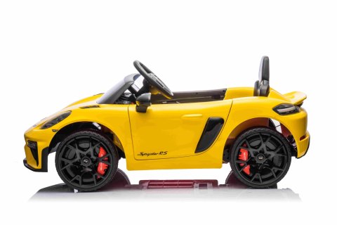 Porsche 718 na akumulator dla dzieci - licencjonowany model, pełne wyposażenie