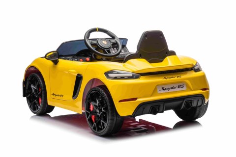 Porsche 718 na akumulator dla dzieci - licencjonowany model, pełne wyposażenie