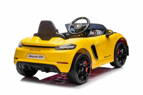 Porsche 718 na akumulator dla dzieci - licencjonowany model, pełne wyposażenie