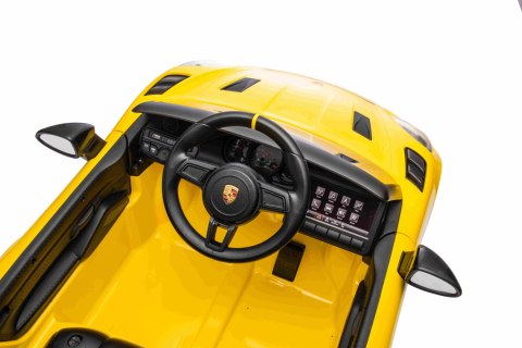 Porsche 718 na akumulator dla dzieci - licencjonowany model, pełne wyposażenie