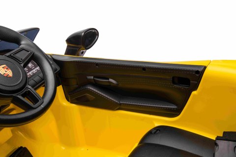 Porsche 718 na akumulator dla dzieci - licencjonowany model, pełne wyposażenie