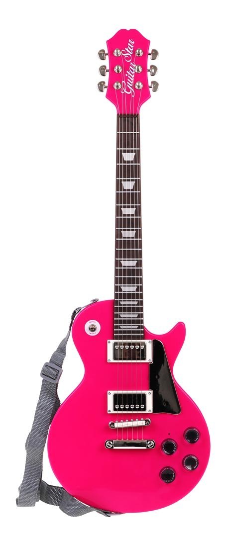 Zestaw Gitara + Mikrofon Róż Zestaw Gitara + Mikrofon Róż