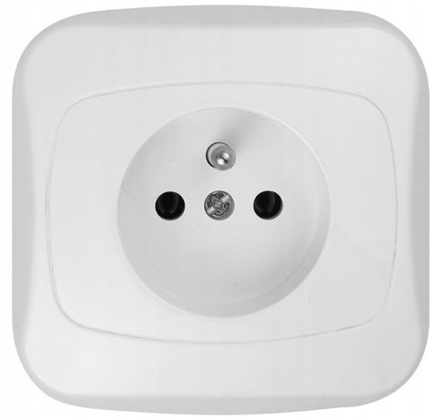 GNIAZDO GNIAZDKO POJEDYNCZE Z UZIEMIENIEM SIECIOWE GNIAZDO GNIAZDKO POJEDYNCZE Z UZIEMIENIEM SIECIOWE