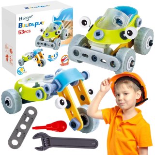 MŁODY INŻYNIER KLOCKI KONSTRUKCYJNE AUTO MOTOR