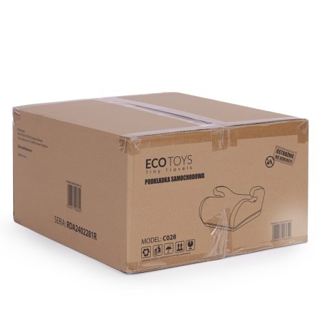 Podkładka samochodowa siedzisko dla dzieci i-SIZE uchwyt na napoje wzrost 125-150 cm ECOTOYS Podkładka samochodowa siedzisko dla dzieci i-SIZE uchwyt na napoje wzrost 125-150 cm ECOTOYS
