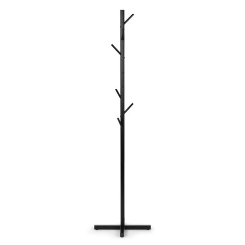 Stojący wieszak na ubrania prosty metalowy 7 haczyków 177 cm ModernHome Stojący wieszak na ubrania prosty metalowy 7 haczyków 177 cm ModernHome